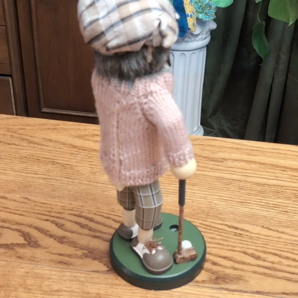Zim's Golfing Grandpa Nutcracker 1997 Limited Edition 14
